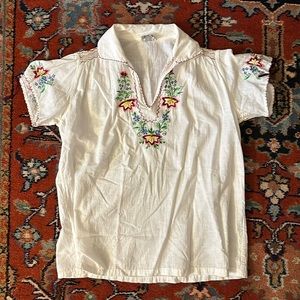 Vintage Indian Embroidered Blouse